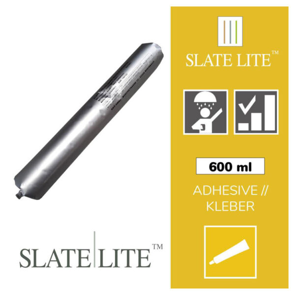 Όλα τα Αξεσουάρ SLATE LITE ΑΞΕΣΟΥΑΡ Extreme Bath Exterior 600 ml Κόλλα Εξωτερικών χώρων