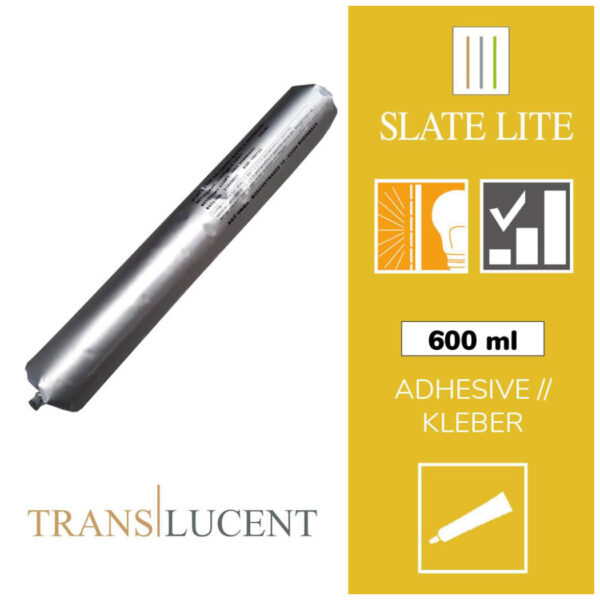Όλα τα Αξεσουάρ SLATE LITE ΑΞΕΣΟΥΑΡ Διάφανο Συγκολλητικό 600ML Translucent Crystal Clear