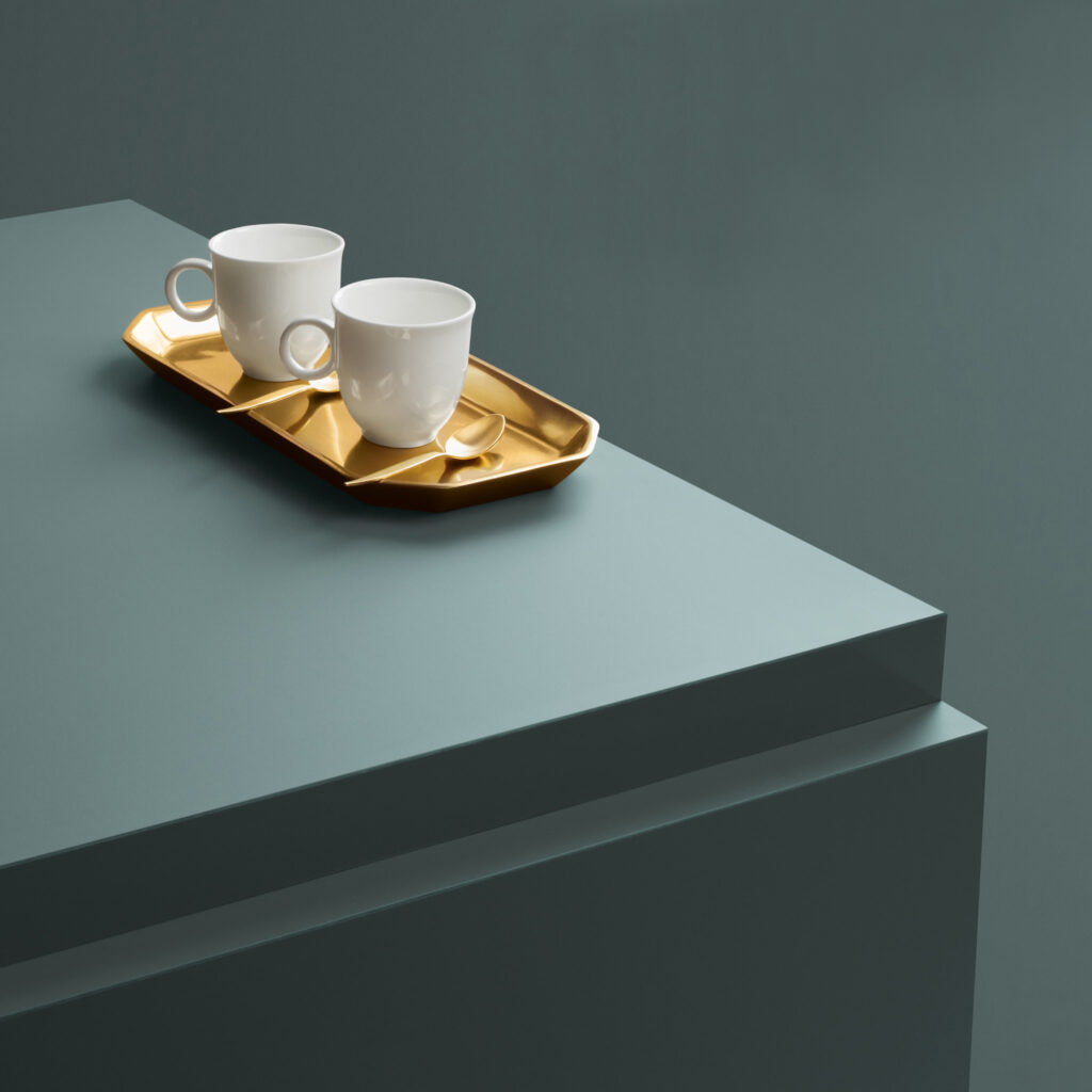 Kitchen Design Furniture Fenix 0773 Bloom Verde Brac