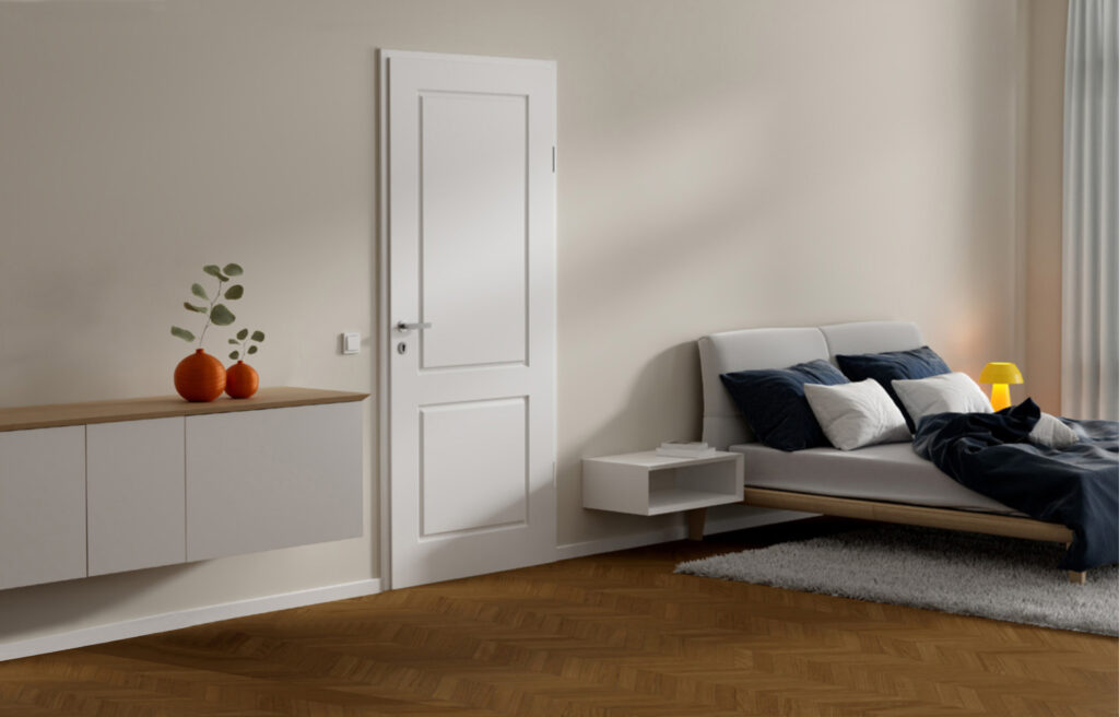 Door Design Interior Westag Provence Type 4002 in Westalack Premium Arctic White