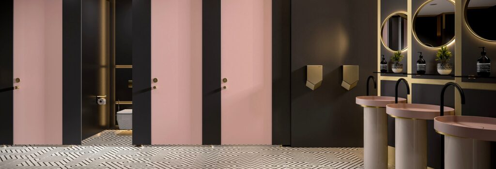 Door Design Washroom Formica H.P.L. b
