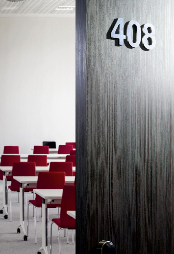 Doors Design Hospitality Sector Formica H.P.L