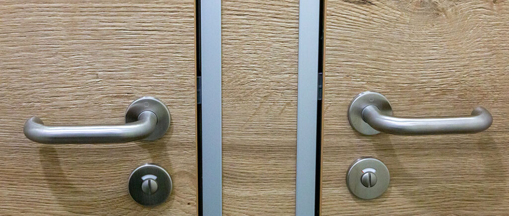 Doors Design Hospitality Sector Wood decor H.P.L. bc