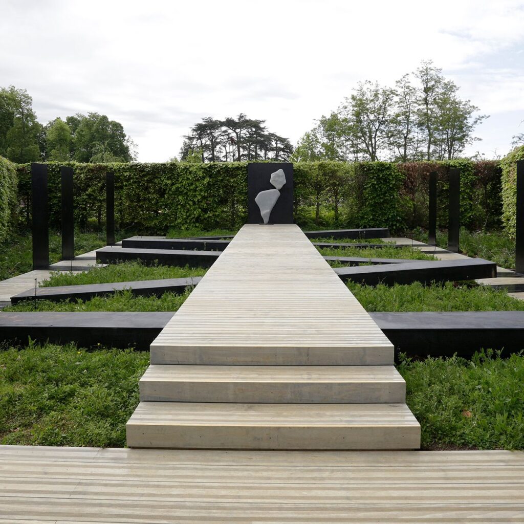 Exterior Decking Accoya Modified Wood Europes renowned the Chaumont sur Loire International Garden Show Archi Hay Joung London firm Randle Siddeley Associates