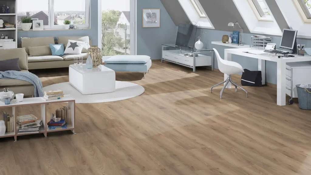 Flooring Interior Design Krono Original Haybride Oak K285 AC5 33 12mm 4bevel