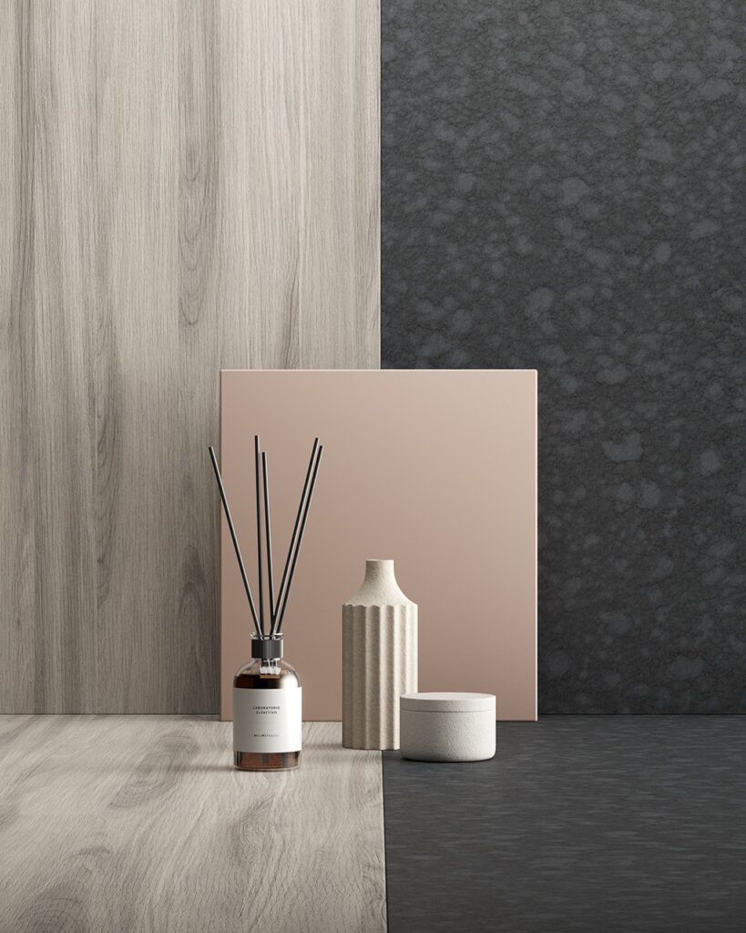 MoodBoard H.P.L. Arpa Ker 3483 Tages 4631 Rosa Bourbon 0275