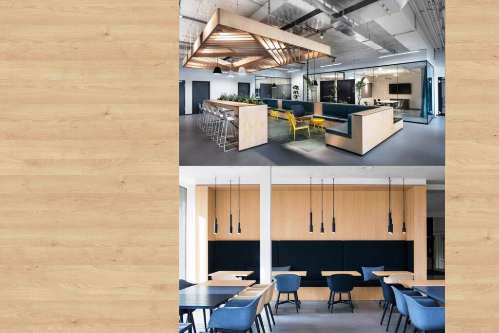 Wall Cladding Ho.Re .Ca . Sector Restaurant Design Formica Laminate