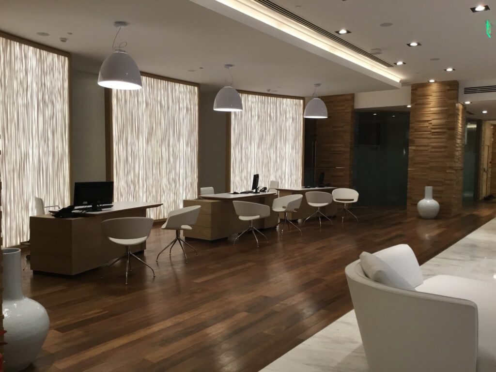 Wall Cladding Hospitality Lobby Lamellux