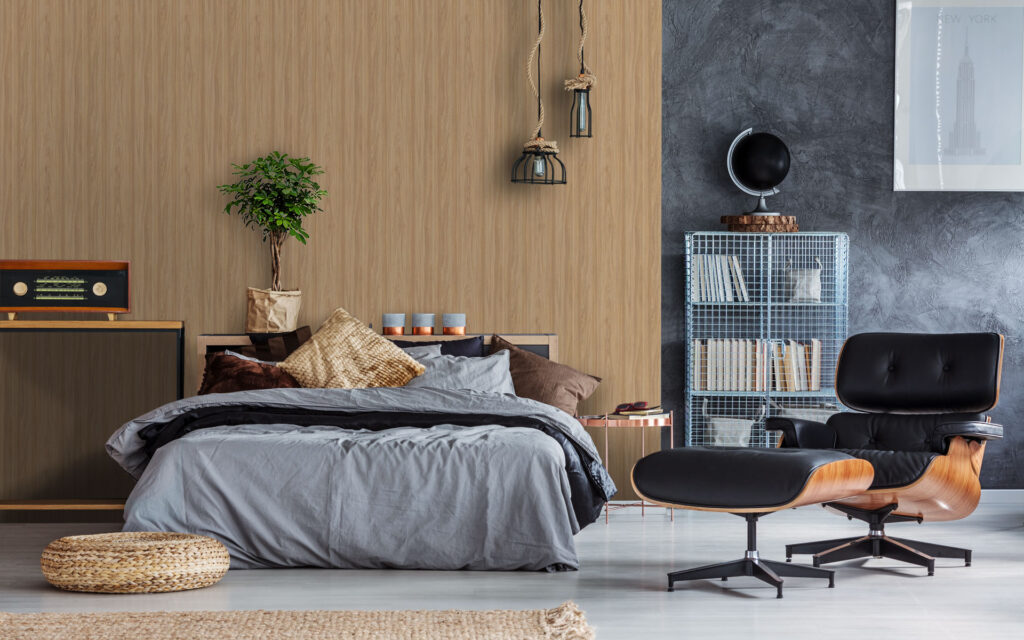 Wall Cladding Interior Design Smart 4565 Olmo Miele Timber H.P.L. Melamine ABS