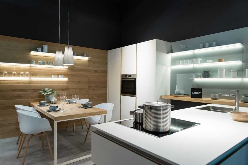 Wall Cladding Kitchen Design Real Wooden Covering