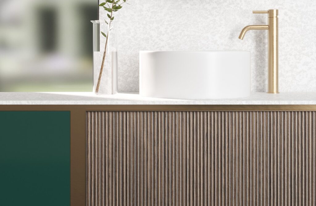 Wet Areas Hospitality Design Bathroom Arpa H.P.L. CARAVELLA DARK 4645SMILI WHITE 3510VERDE PINO 0781