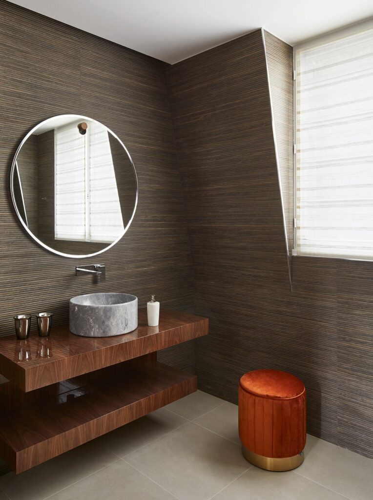 Wet Areas Hospitality Design ELBATH Wall Panelling Latho Components Milled Wood Panel i