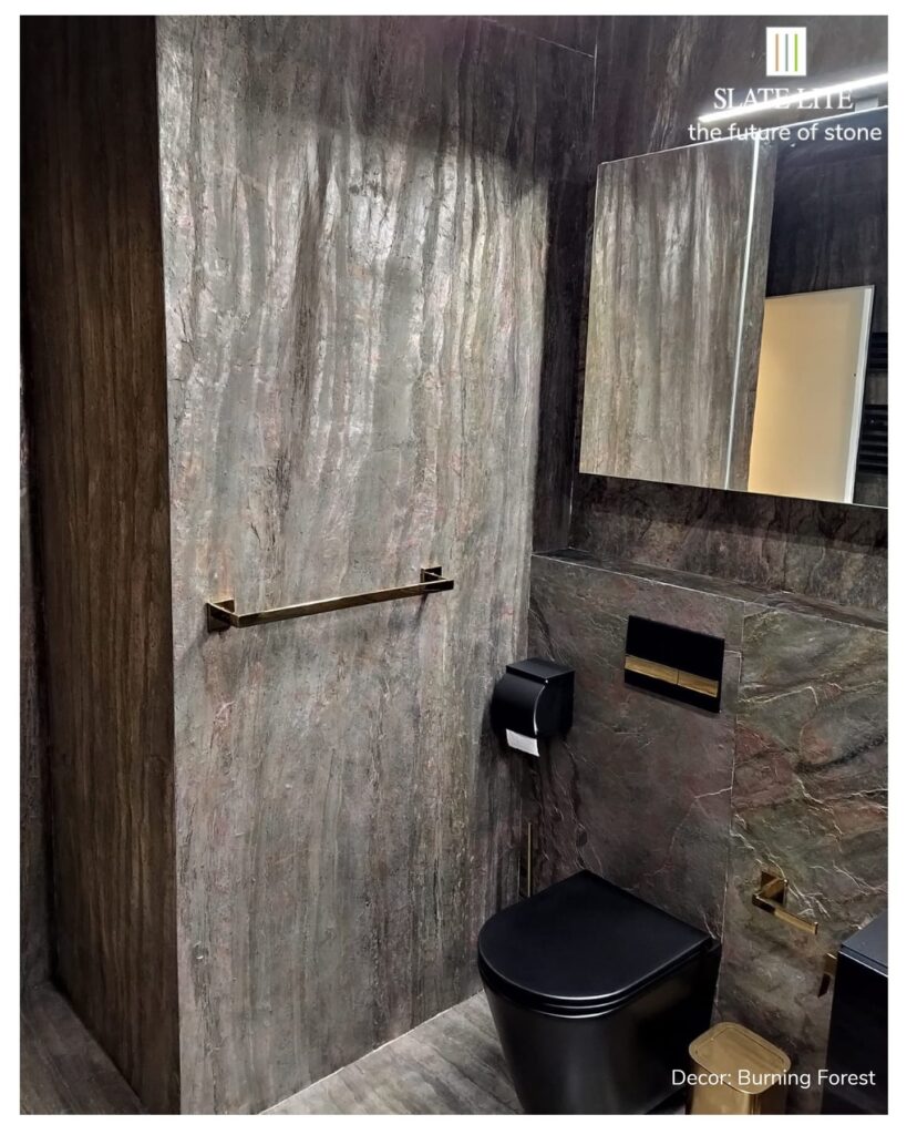 Wet Areas Hospitality Design ELBATH Wall Panelling slate Lite Thin Stone Veneer s