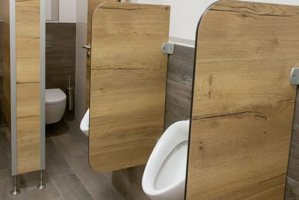 Wet Areas Washrooms Cubicle System Compact H.P.L. a