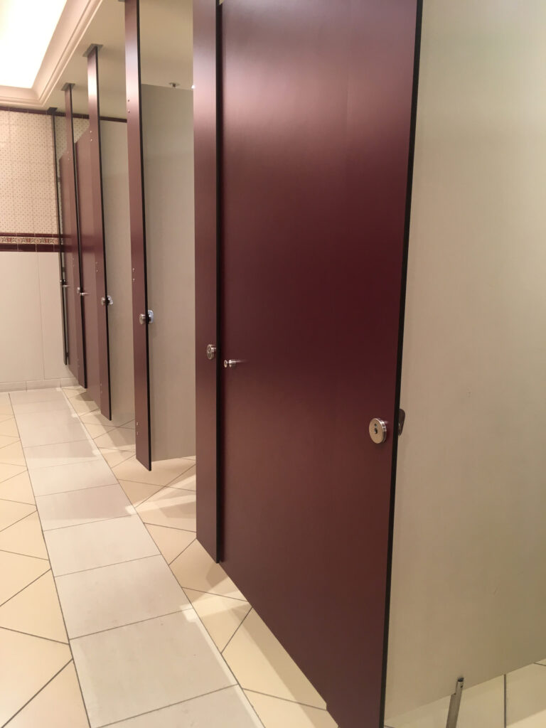 Wet Areas Washrooms Cubicle System Compact H.P.L. m