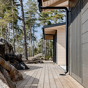 Luna SHP Profix 3 32×166 SAP Brushed Decking Περίφραξη LunaWood