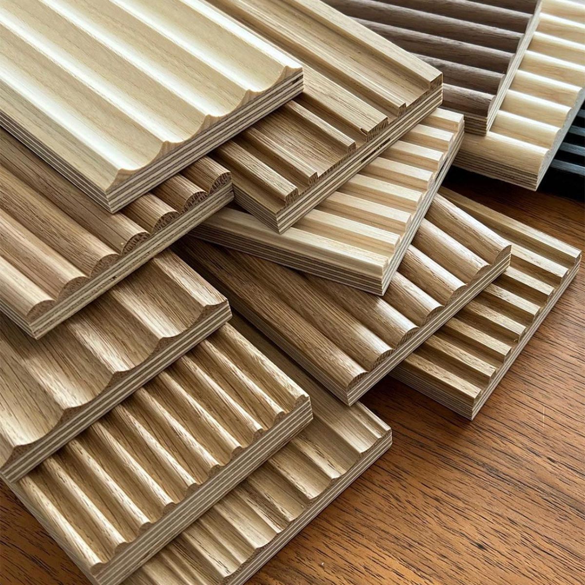 Latho Real Wood 3D Milled Panels